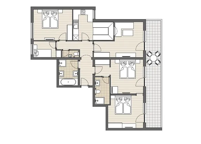 Kofler's Panorama-zillertal 4*