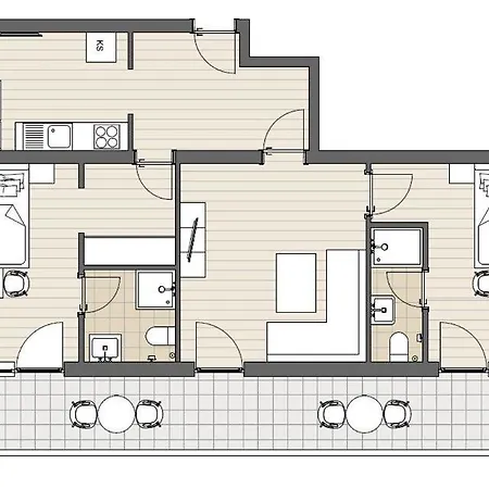 Kofler's Panorama-zillertal アパートホテル